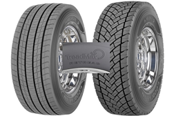 Goodyear amplia gama de pneus recauchutados TreadMax das linhas KMAX e FUELMAX para reduzir “o custo total de propriedade” - A última geração de pneus para pesados já está disponível em 10 tamanhos recauchutados