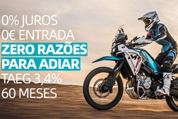 CFMOTO lança campanha de financiamento "Zero Razões Para Adiar"