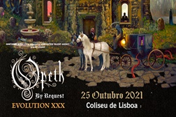 Opeth celebram 30 anos de carreira no Coliseu de Lisboa - Concerto integrado na Opeth by Request “Evolution XXX" Tour