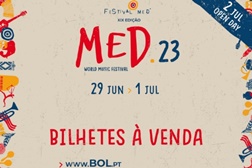 Pré-venda de bilhetes para Festival Med já arrancou
