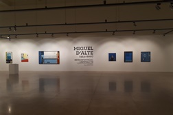 Exposição "Pintor Maldito" de Miguel D'Alte na Sociedade Nacional de Belas Artes 