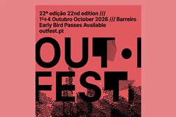OUT.FEST 2026 regressa em outubro - 22ª edição do festival do Barreiro de 1 a 4 de outubro