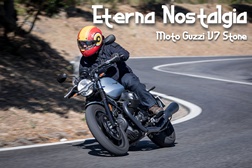Teste Moto Guzzi V7 Stone - Eterna Nostalgia