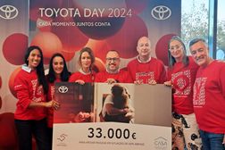 Um Toyota uma Missão: 33.000 euros angariados para a Associação Casa - Campanha de doação de 1€ por cada serviço de mecânica faturado