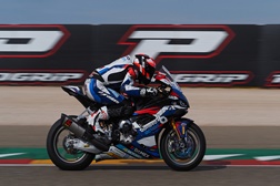 Mundial SBK, 2022, Aragón - Baz com a BMW no topo do TL3 -  Rea mais rápido na geral, Bautista cai