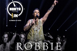 Robbie Williams atua pela primeira vez no Porto no North Festival