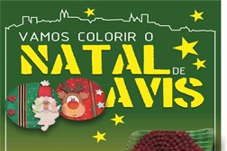 "Vamos colorir o Natal de Avis"