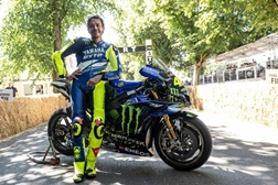 Valentino Rossi reencontra a Yamaha no Goodwood Festival of Speed 2026
