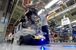 Os robots autónomos da SEAT em acção