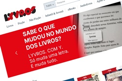 Leya lança LYVROS, nova plataforma de venda de livros online - Lyvros com Y. Já disponível