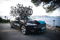 Ford anuncia parceria com equipa de ciclismo Sky 