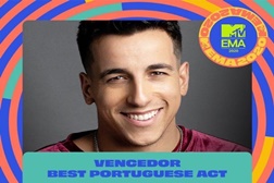 Fernando Daniel vence o prémio MTV Best Portuguese Act pelo segundo ano consecutivo