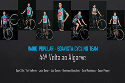 Equipa Radio Popular - Boavista na Volta ao Algarve 2018