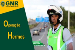 Operação "Hermes - Viajar em Segurança" da GNR na estrada durante o verão
