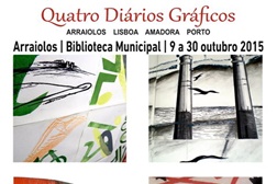 Quatro urbes na exposição "Quatro Diários Gráficos"