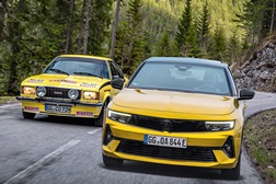Clássicos Opel no maior rali para viaturas históricas da Alemanha - O Opel Astra Híbrido Plug-in vai abrir a estrada como veículo zero