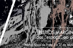 Exposição de artes plásticas fluxos marginais dar "espaço" ao olhar