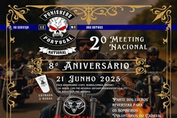 Punishers LE MC Portugal celebra 8.º aniversário com festa aberta ao público
