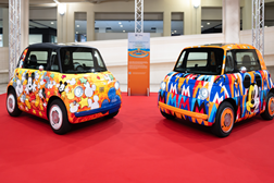 Fiat Topolino dedicados ao Mickey Mouse - Homenagem ao 100º aniversário da Disney