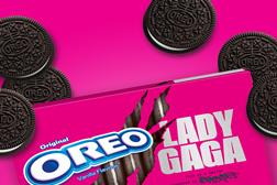 Oreo lança edição especial e limitada em parceria com a Lady Gaga