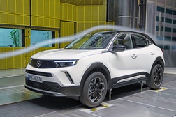Novo Opel Mokka: a melhor aerodinâmica  - Procurar a maior eficiência e menores emissões
