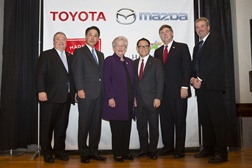 Mazda e Toyota elegem o Estado de Alabama  para uma nova fábrica a construir nos EUA 