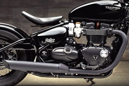 Triumph apresenta a nova Bonneville Bobber Black
