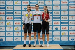 Daniela Campos e Rui Oliveira continuaram em destaque no Campeonato Nacional de Pista 2026