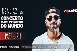 Dengaz no Concerto Mais Pequeno do Mundo da Rádio Comercial