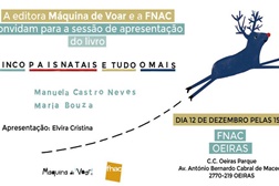 Apresentação do livro "Cinco Pais Natais e Tudo o Mais" na Fnac Oeiras