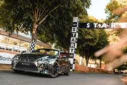 Lexus mostra protótipo descapotável do LC  - No Festival de Velocidade de Goodwood 2019