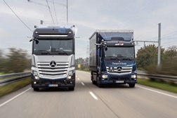Camião hidrogénio da Daimler Truck autorizado na estrada - O GenH2 é um protótipo de células de combustível de hidrogénio