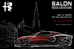 Alfa Romeo “Intensa” no Salão Automóvel de Bruxelas de 2025 - Novidades com a nova série especial INTENSA, Junior Q4 e Alfa Romeo Junior 280 Veloce