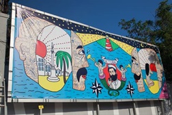 Galeria de ilustração ao ar livre em Setúbal - Projeto 07 - Outdoor Gallery