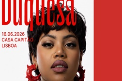 DUQUESA Rapper brasileira atua na Casa Capitão - Em Lisboa no dia 16 de Junho