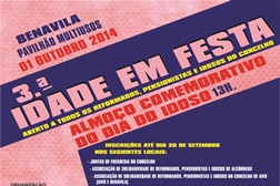 3.ª Idade em Festa comemora o Dia Internacional do Idoso