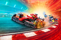 Parceria do Grupo LEGO & Formula 1® ao longo da 75.ª temporada da competição - Constrói a adrenalina em 2025
