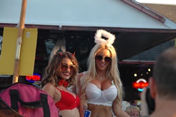 Foto tirada por Ana Amorim Dias, numa Biketoberfest em Daytona
