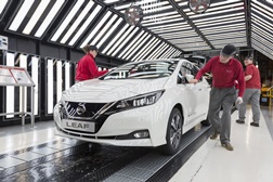 Produção do Nissan LEAF na Europa ultrapassa a produção do Nissan Bluebird - Fábrica precisa de penas 10 horas para construir cada LEAF