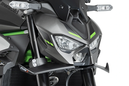 Puig apresenta spoilers frontais que elevam a aerodinâmica e a estética das motos naked