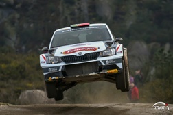 Miguel Campos termina no pódio do Rali Serras de Fafe