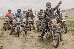 Vintage Rides proporciona aventuras com a Royal Enfield