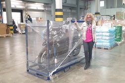 Transporte de motos para o mundo