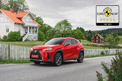 Lexus UX crossover extremamente seguro com 5 estrelas - EURO NCAP de 2019
