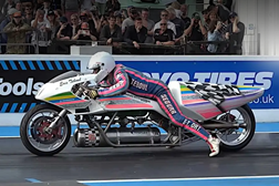 A moto mais rápida do mundo - novo recorde de velocidade
