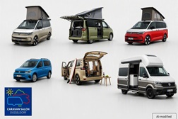 Volkswagen Veículos Comerciais apresenta o seu universo de soluções modernas para campismo no Caravan Salon 2026