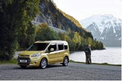 A Ford Oferece Melhor Eficiência de Combustível e Actualizações Tecnológicas para o Tourneo Connect e o Grand Tourneo Connect