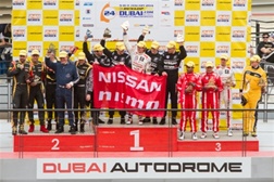 Vitória de Miguel Faísca e da Nissan nas 24 Horas do Dubai