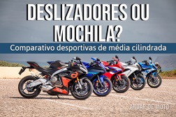 Comparativo desportivas de média cilindrada - Deslizadores ou mochila? -  Aprilia RS 660 vs Honda CBR 650 R vs Suzuki GSX-8R vs Triumph Daytona 660 vs Yamaha R7