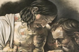 "Indelible" - Exposição Individual de Cias Tattoo na Galeria Espaço Exibicionista